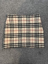 Minigonna lana burberry - in,