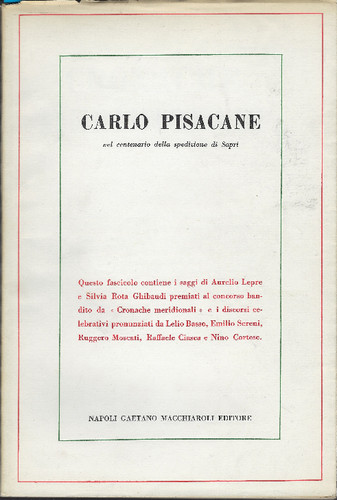 Carlo pisacane nel centenario - carlo,
