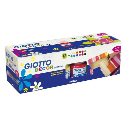 Colori acrilici giotto decor - colori,