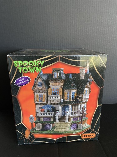 Lemax spooky town the haunted - lemax,