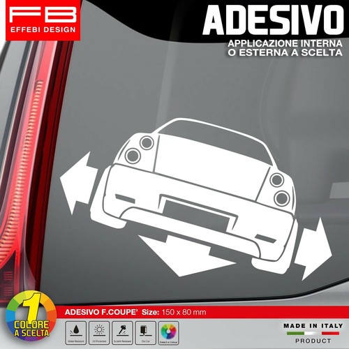 Adesivi stickers fiat coupe - adesivi,