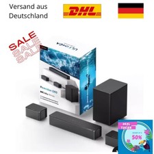 Soundbar ULTIMA D60 Dolby Atmos 5.1 3D Surround BassMX Bass eARC HDMI Subwoofer