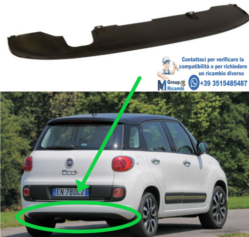 Fiat 500l plastica nera sotto - fiat,