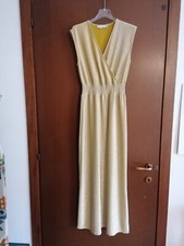 ABITO LAME' LUNGO COLOR ORO