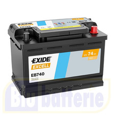 Exide EB740 Batteria Auto 12V