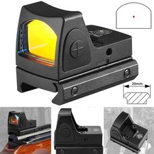 Mini Visiera Reflex Rossa