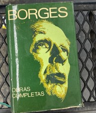 Jorge Luis Borges.  Obras Completas. 1923, 1972. 1º edición. 1974. Autographed