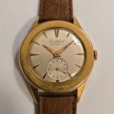 Orologio Cortèbert Spirofix Perseo Vintage Manuale 36mm Cortebert 677 Funziona