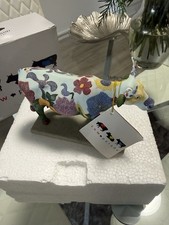 Statuina mucca sfilata STRASS