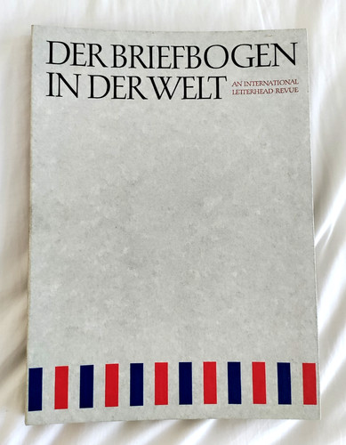 Der briefbogen welt - der,