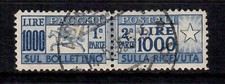 Italia Repubblica 1954 Pacchi