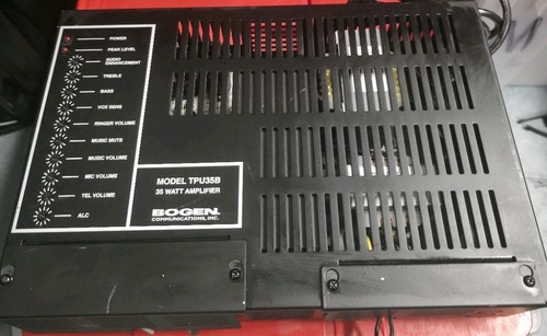 Bogen tpu35b amplificatore - bogen,