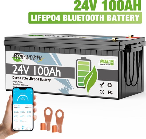 Batteria litio 24v - litio, 100ah
