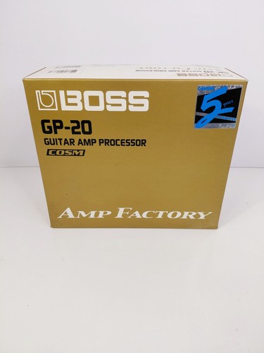 Boss amp factory pedale - gp-20,
