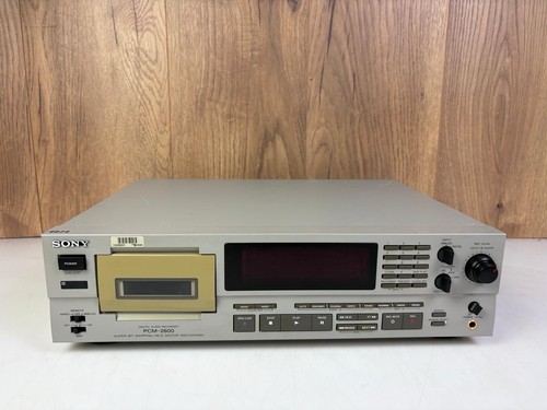 Sony pcm 2600 professional dat - sony,