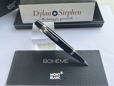 Montblanc Boheme Bleu Ballpoint Pen + boxes