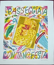 Passeggiata con Tano Festa |