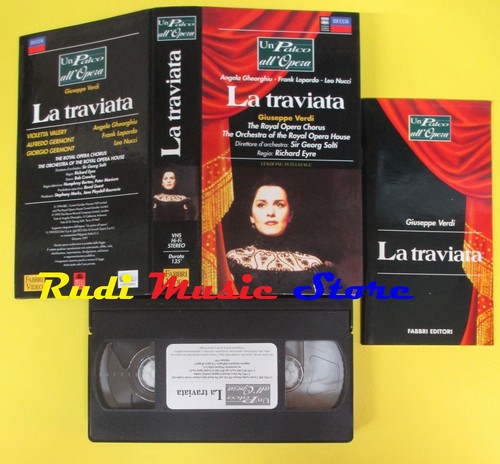 Vhs giuseppe verdi traviata - verdi, la