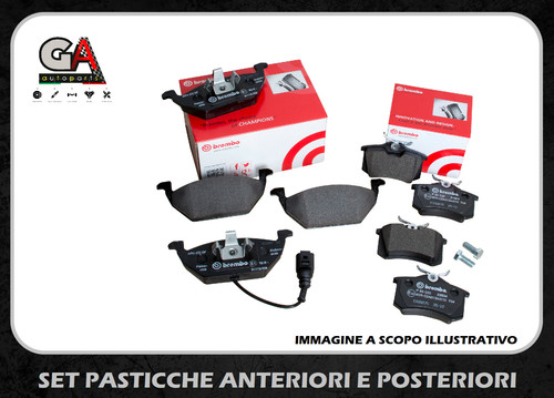 Pastiglie freno anteriori - pastiglie,