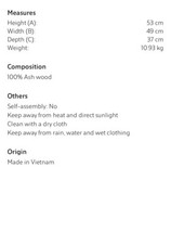 COMODINO IN CENERE-Zara Home