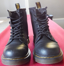 Martens black 1460j combat - dr,