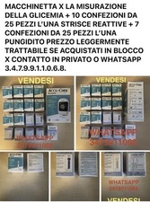 LANCETTE X MISURARE LA