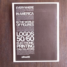 1973 Print Ad Olivetti Logos