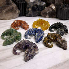 Small dragon crystal stone - small,