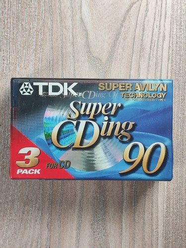 Tdk super cding scd - tdk, scd-90eb3s