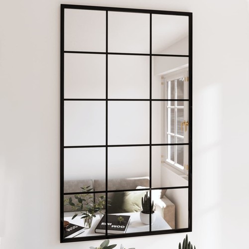 Specchio parete nero 100x60 - a,