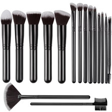 Set 16 Pezzi Pennelli Trucco