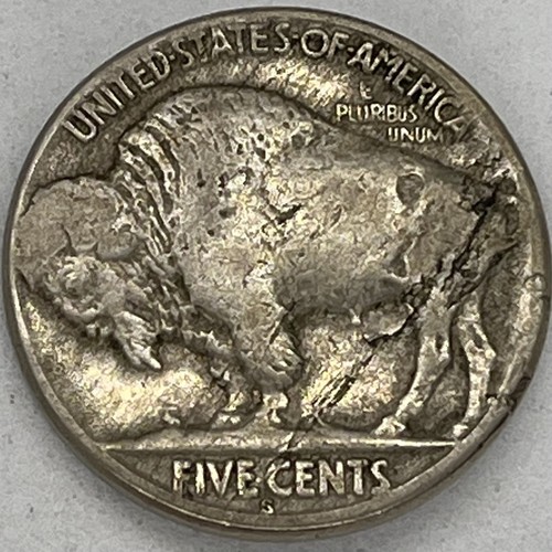 1924 buffalo nichel vf - buffalo,