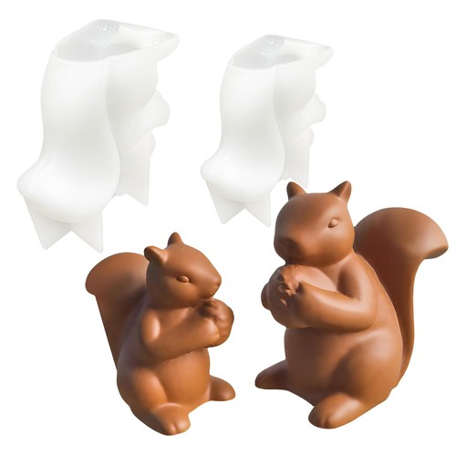 Pezzi scoiattolo silicone - pezzi, in