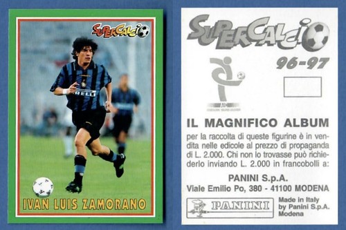 Figurina supercalcio - supercalcio, 96/97
