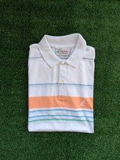 Australian Vintage 90s Polo Tennis Gabber Tecno Hardcore Shirt Made Italy 46 M