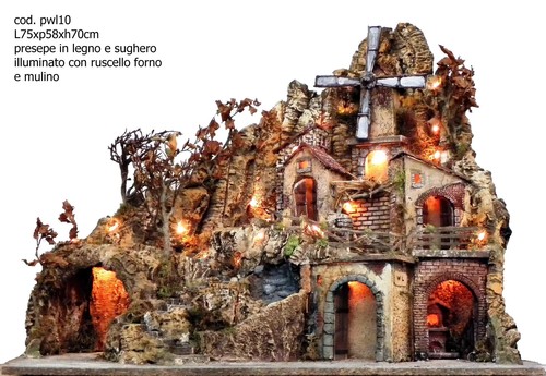 Presepe artigianale mod - ., pwl10