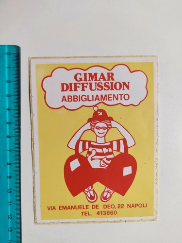 Adesivo gimar diffusion - diffusion, napoli