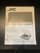 JVC QL-A51 Giradischi/Giradischi Manuale di Servizio Originale