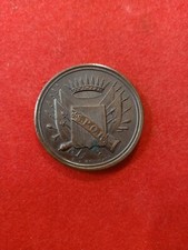 Medaglia in bronzo Sede Vacante 1830 Comune di Roma - Bellissima! R