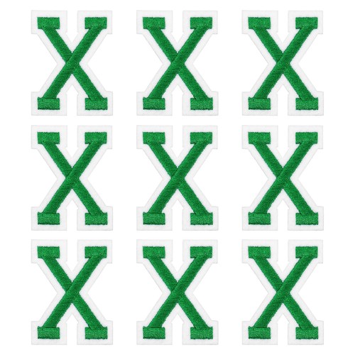 Ricamo per lettere patch - ricamo,