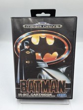 Sega Mega Drive gioco Batman con scatola originale e istruzioni multilingue 