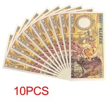 Algeria 5000 Franchi Desert Fantasy Banconote Set 10pz Soldi da Collezione