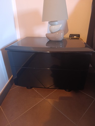 Mobile cassetti basso nero - a,