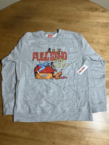 Felpa girocollo full send - felpa,