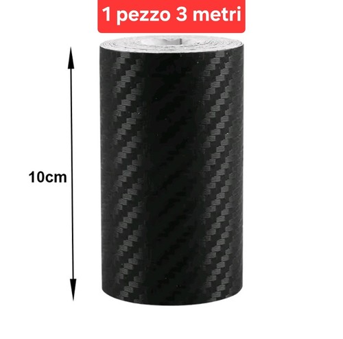 Nastro 10cmx3m fibra - nastro,