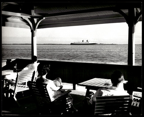 Ocean liner ship stampa - ship,