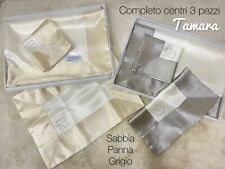 Completo Tris Centrini 3 Pezzi Renato Balestra " Tamara" Elegante