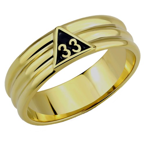 Anello t23 rito - scozzese, 33°