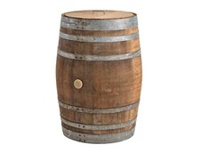 Botte in legno, barile a pioggia, barile per acqua, barile in legno, barile in rovere, barile per vino 225 litri