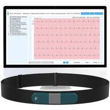 Holter Monitor 24 ore Monitor ECG Registrazione ECG Software PC Analisi AI gratuita